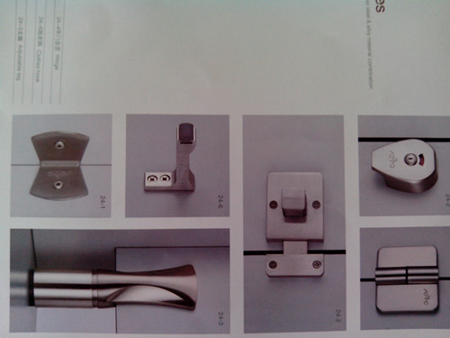 24系列卫生间隔断配件